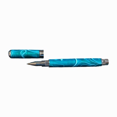 Handcrafted resin rollerball pen 2