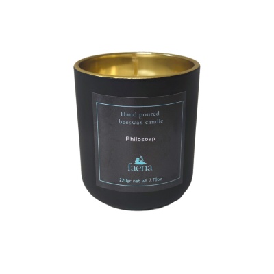 Beeswax candle Philosoap